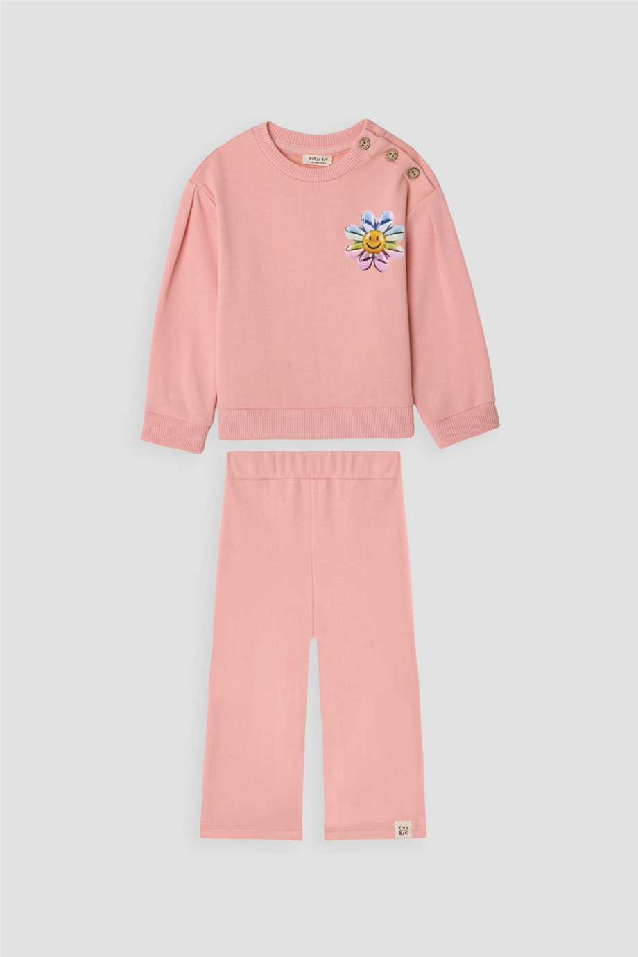B&G Kız Bebek Pembe Eşofman TakımB&G Kız Bebek Pembe Eşofman Takım