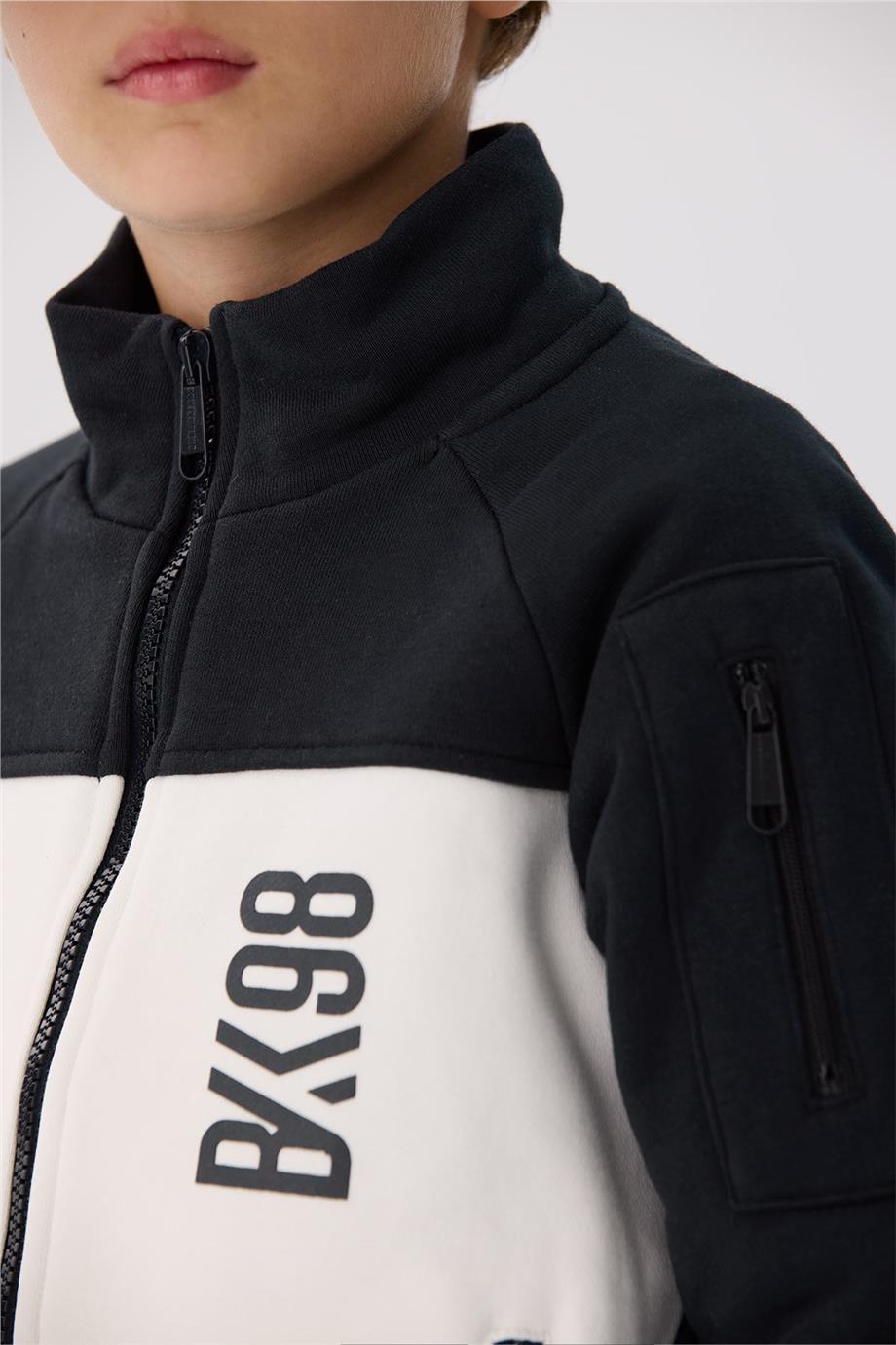 Bikkembergs Erkek Çocuk Bej Eşofman Üstü