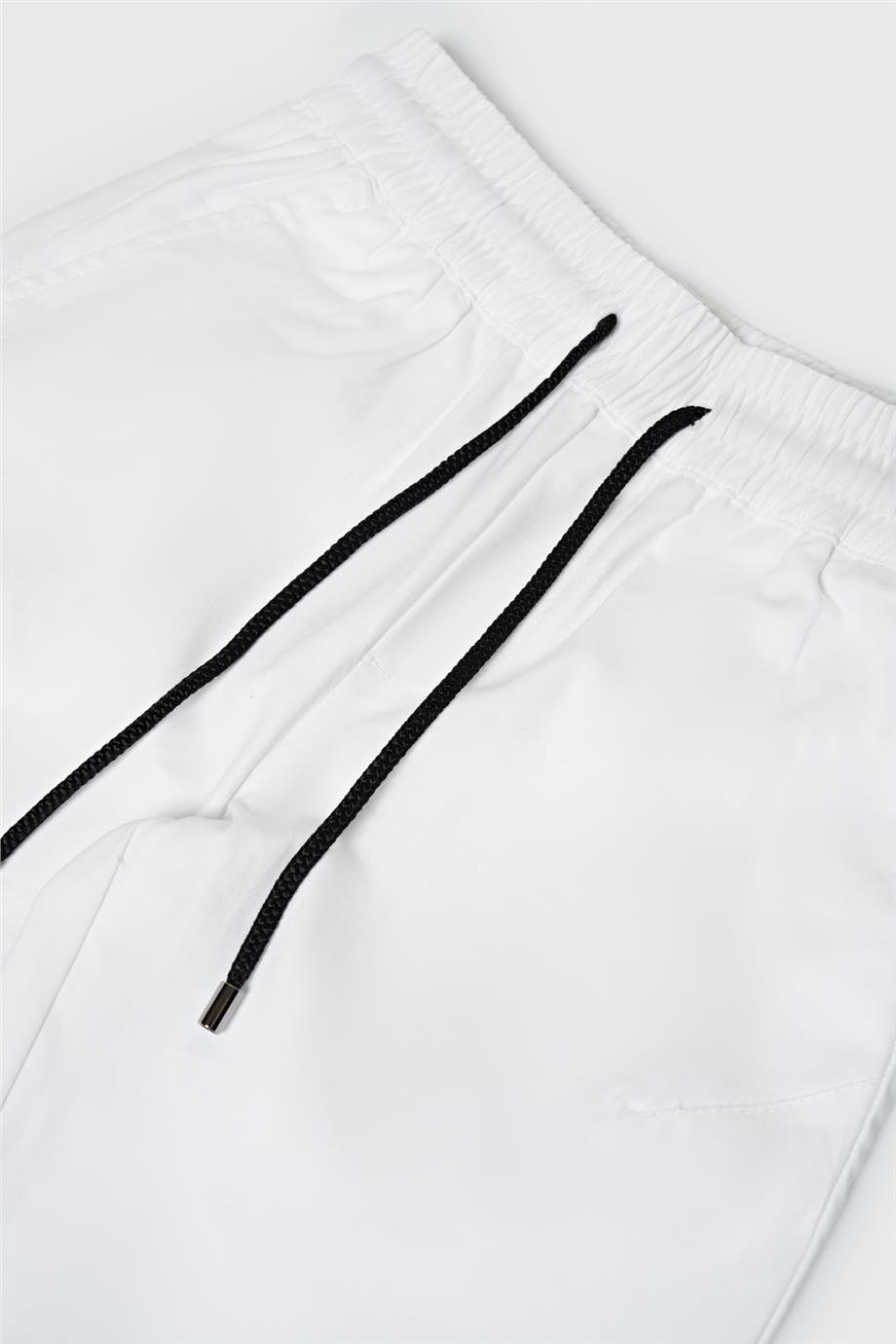 Bikkembergs Erkek Çocuk Beyaz Pantolon