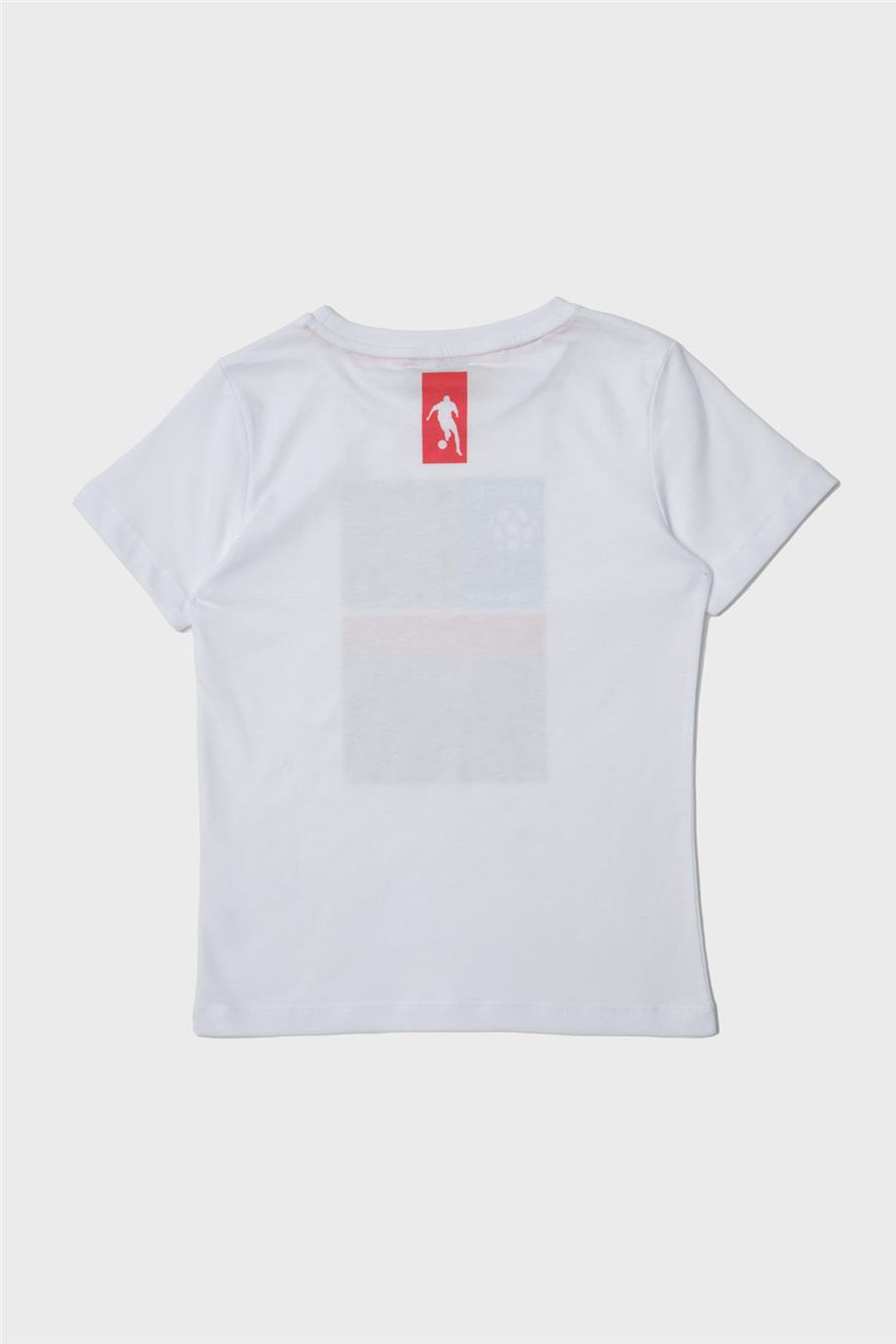 Bikkembergs Erkek Çocuk Beyaz T-Shirt