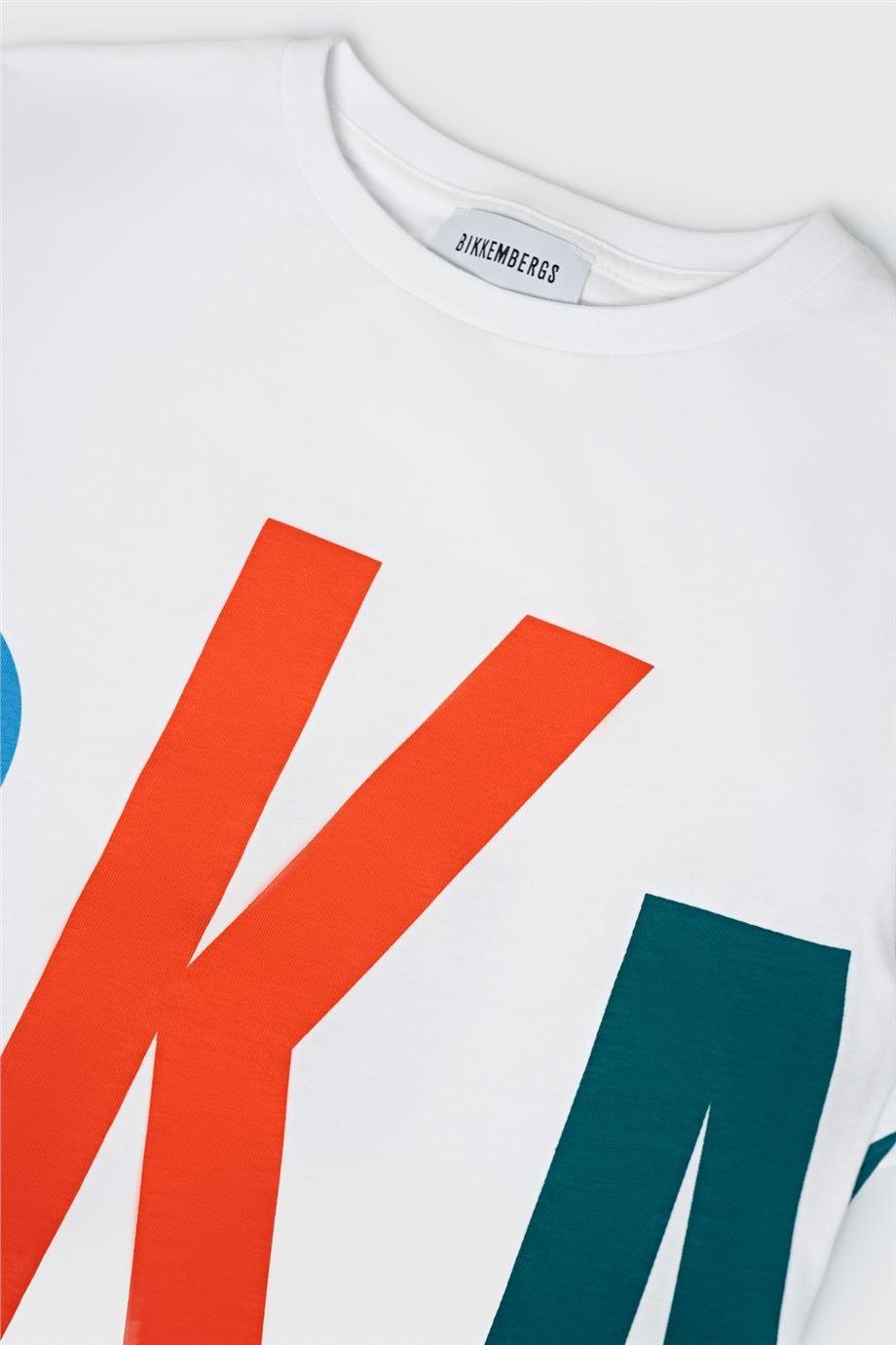 Bikkembergs Erkek Çocuk Beyaz T-Shirt