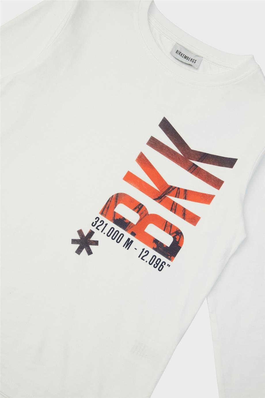 Bikkembergs Erkek Çocuk Beyaz T-Shirt