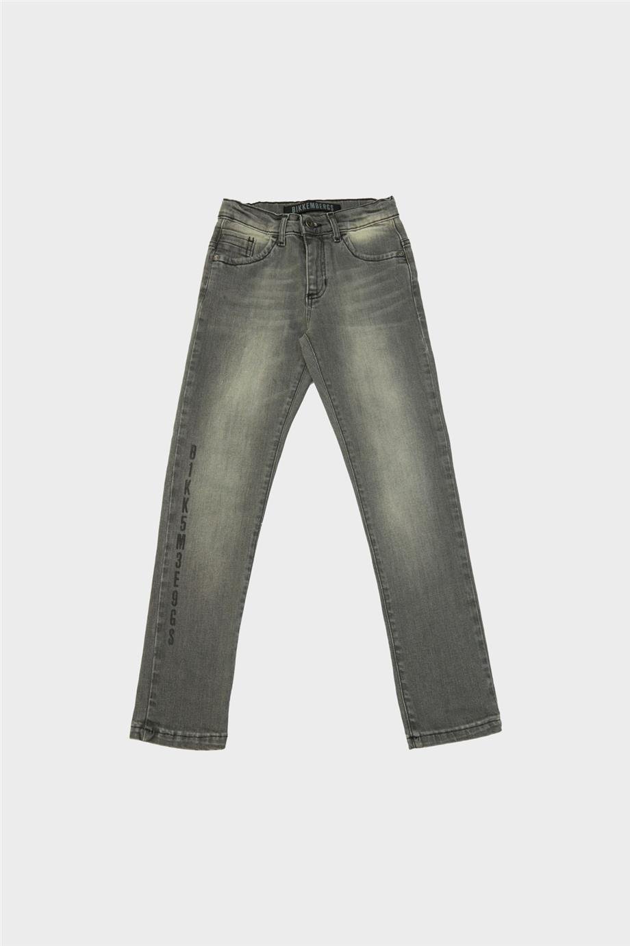 Bikkembergs Erkek Çocuk Gri Pantolon