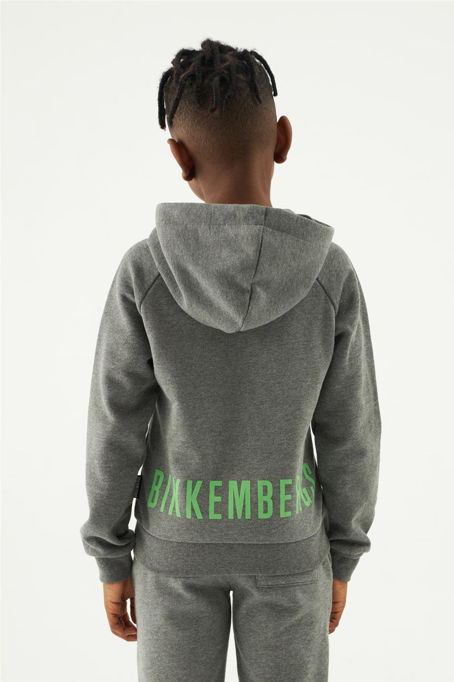 Bikkembergs Erkek Çocuk Gri Sweatshirt