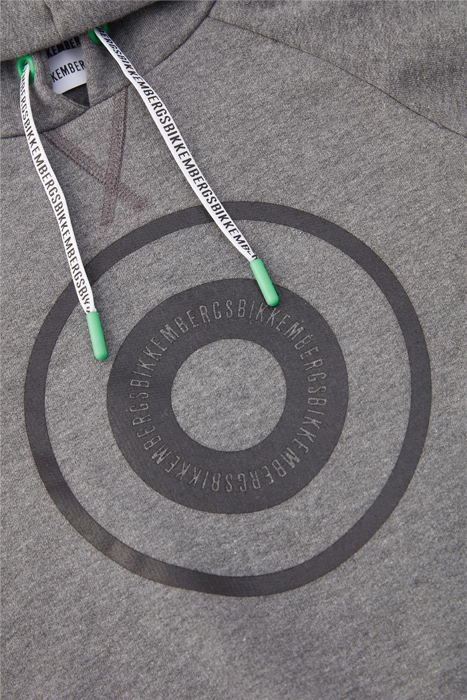 Bikkembergs Erkek Çocuk Gri Sweatshirt