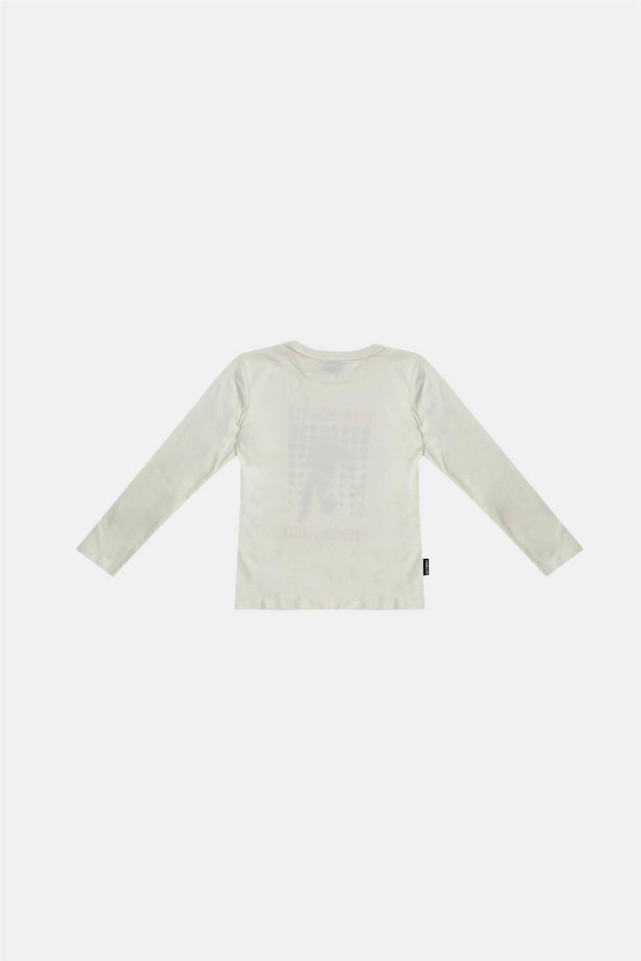 Bikkembergs Erkek Çocuk Kırık Beyaz T-Shirt