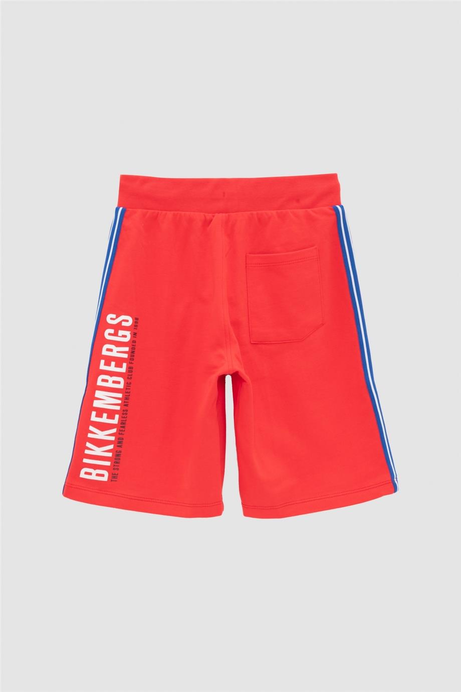 Bikkembergs Erkek Çocuk Kırmızı Şort