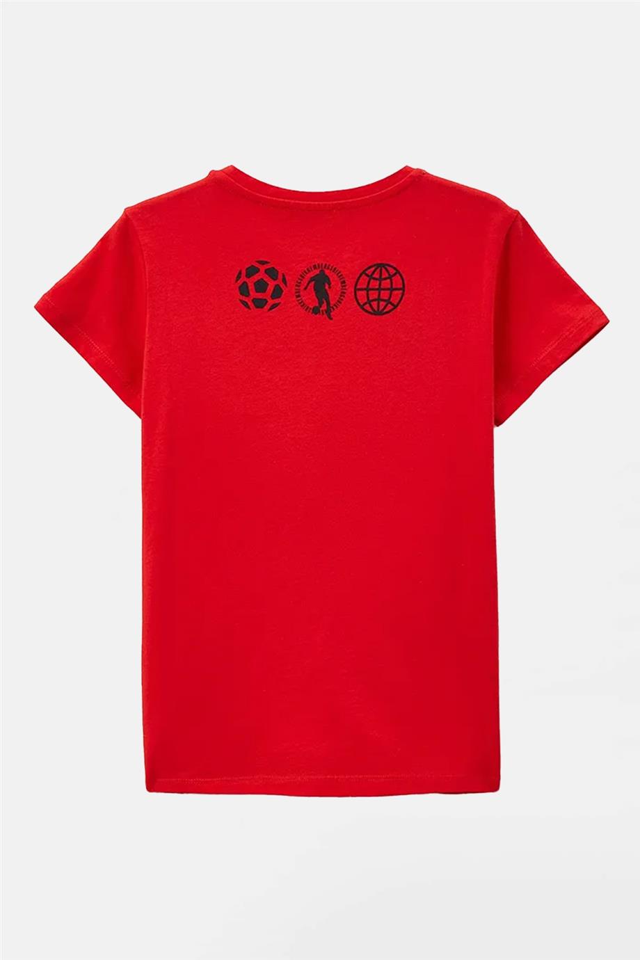 Bikkembergs Erkek Çocuk Kırmızı T-Shirt