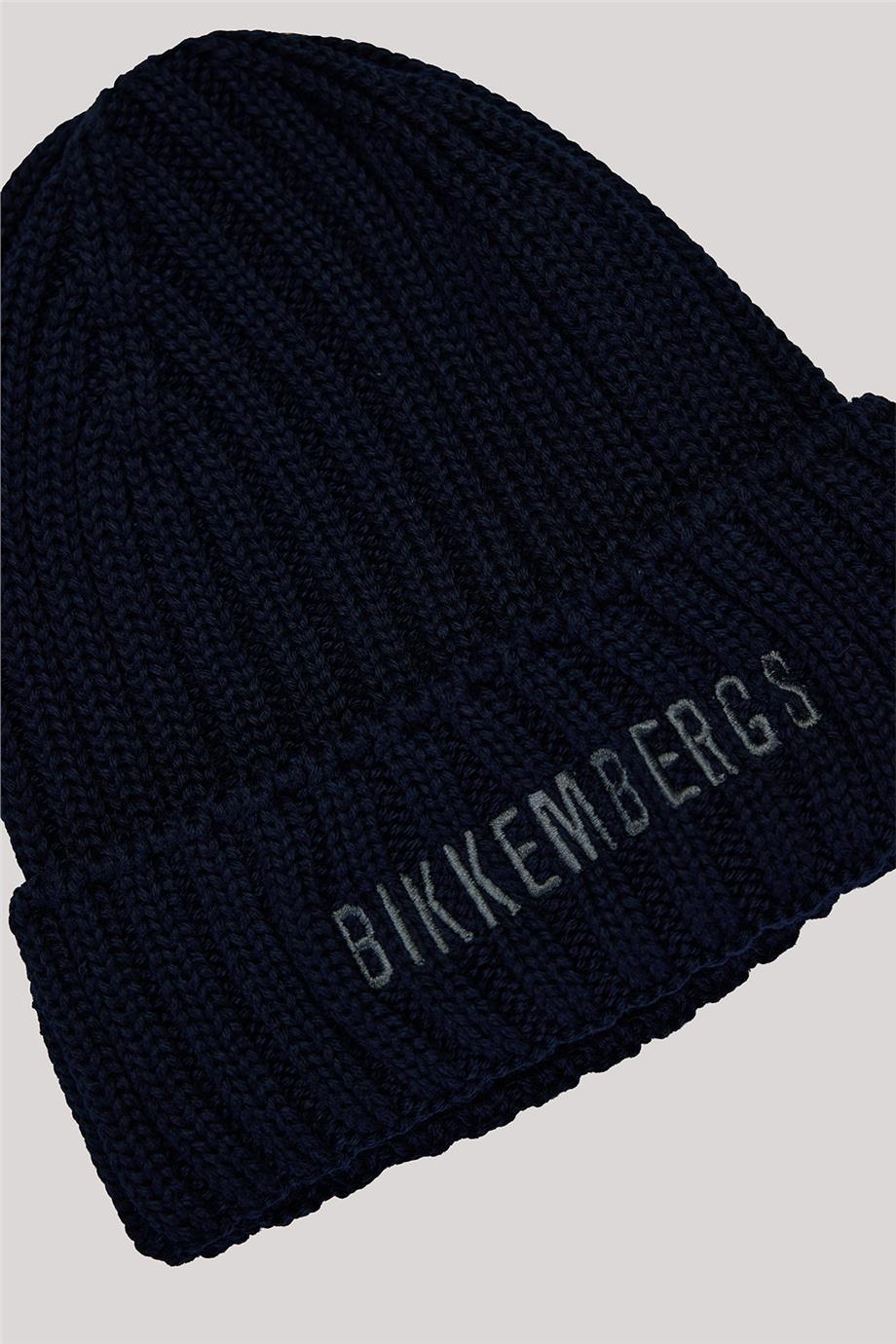 Bikkembergs Boy Navy Blue Hat