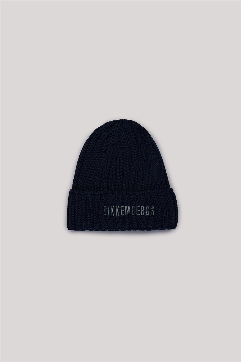 Bikkembergs Boy Navy Blue Hat