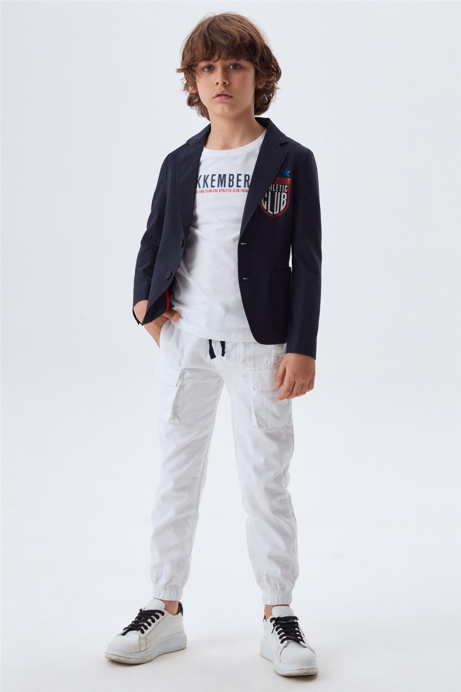 Bikkembergs Erkek Çocuk Lacivert Ceket