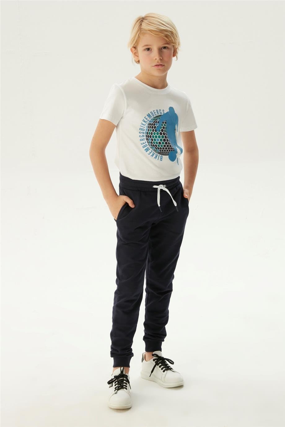 Bikkembergs Erkek Çocuk Lacivert Eşofman Altı