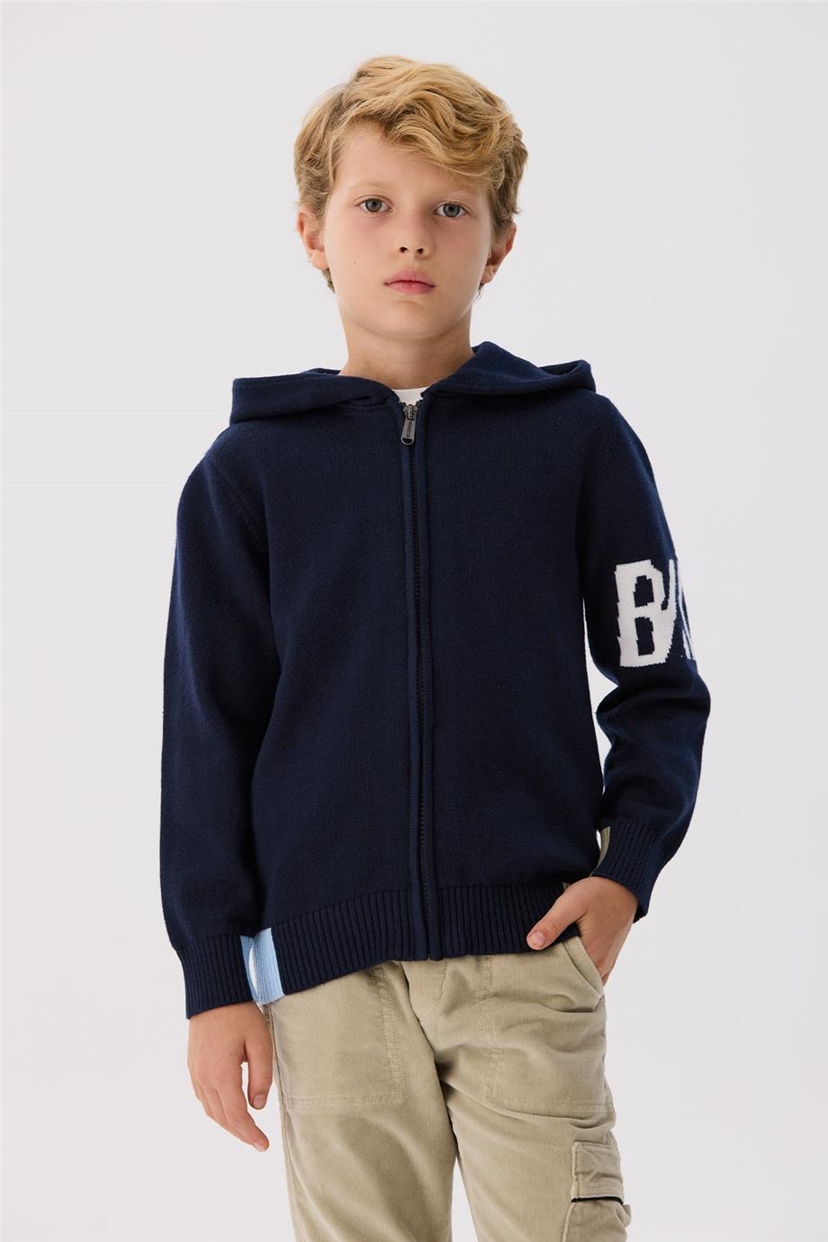 Bikkembergs Erkek Çocuk Lacivert Eşofman Üstü
