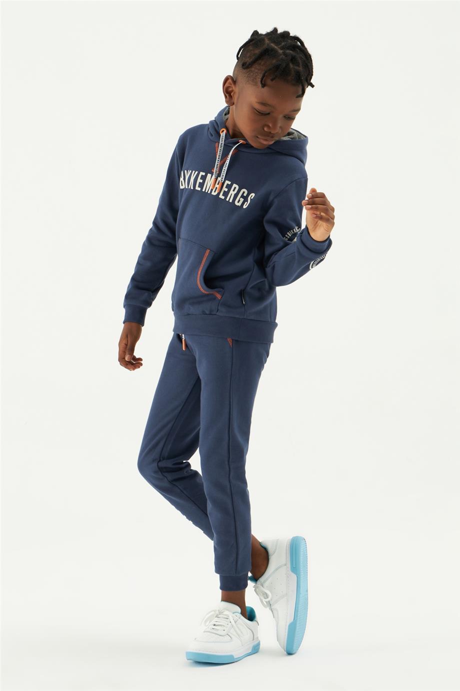 Bikkembergs Erkek Çocuk Lacivert Sweatshirt