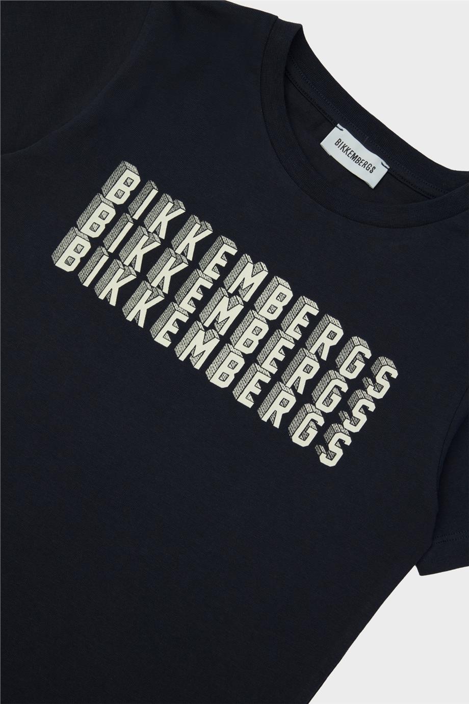 Bikkembergs Erkek Çocuk Lacivert T-Shirt