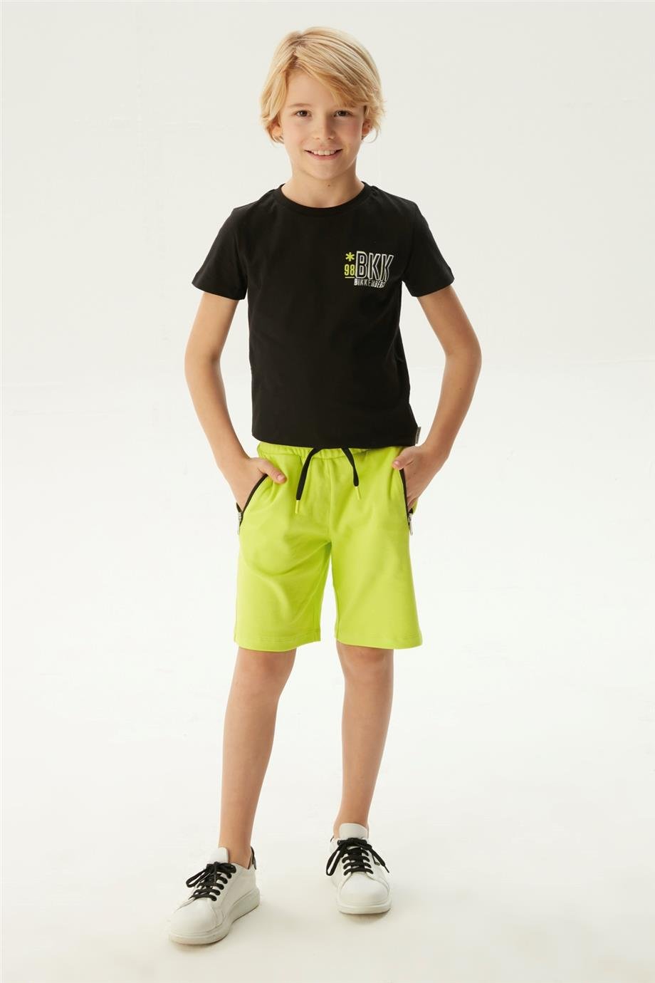 Bikkembergs Erkek Çocuk Sarı Şort
