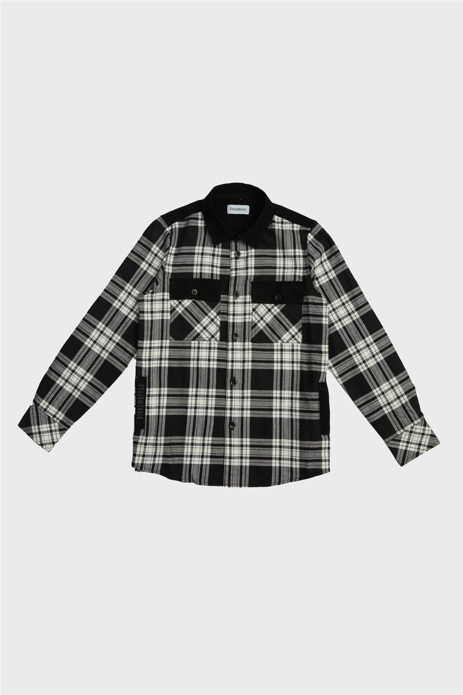 Bikkembergs Erkek Çocuk Siyah Gömlek