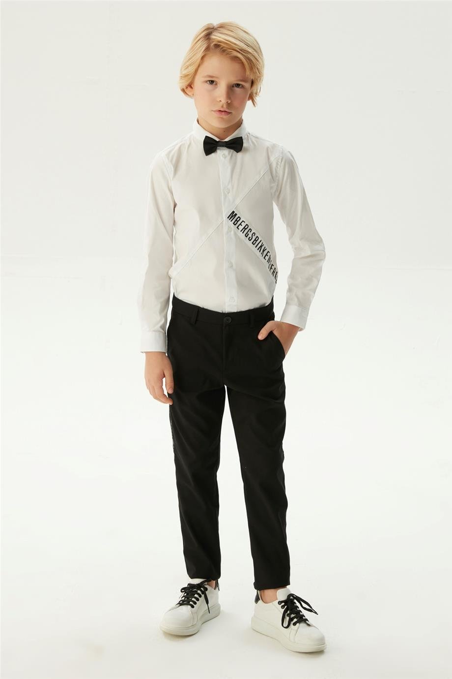 Bikkembergs Erkek Çocuk Siyah Pantolon