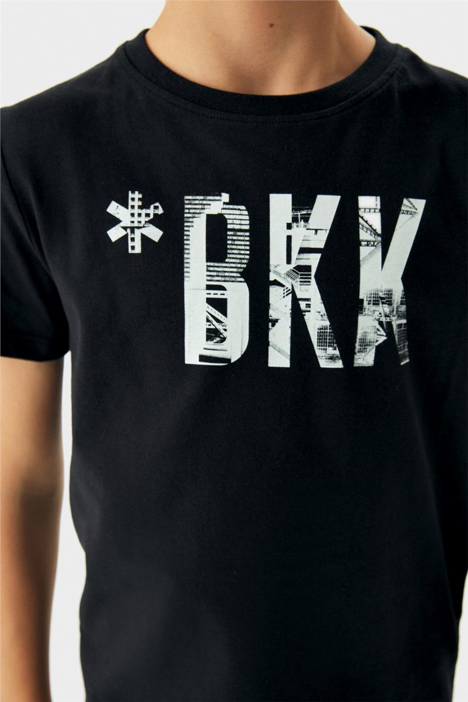 Bikkembergs Erkek Çocuk Siyah T-Shirt