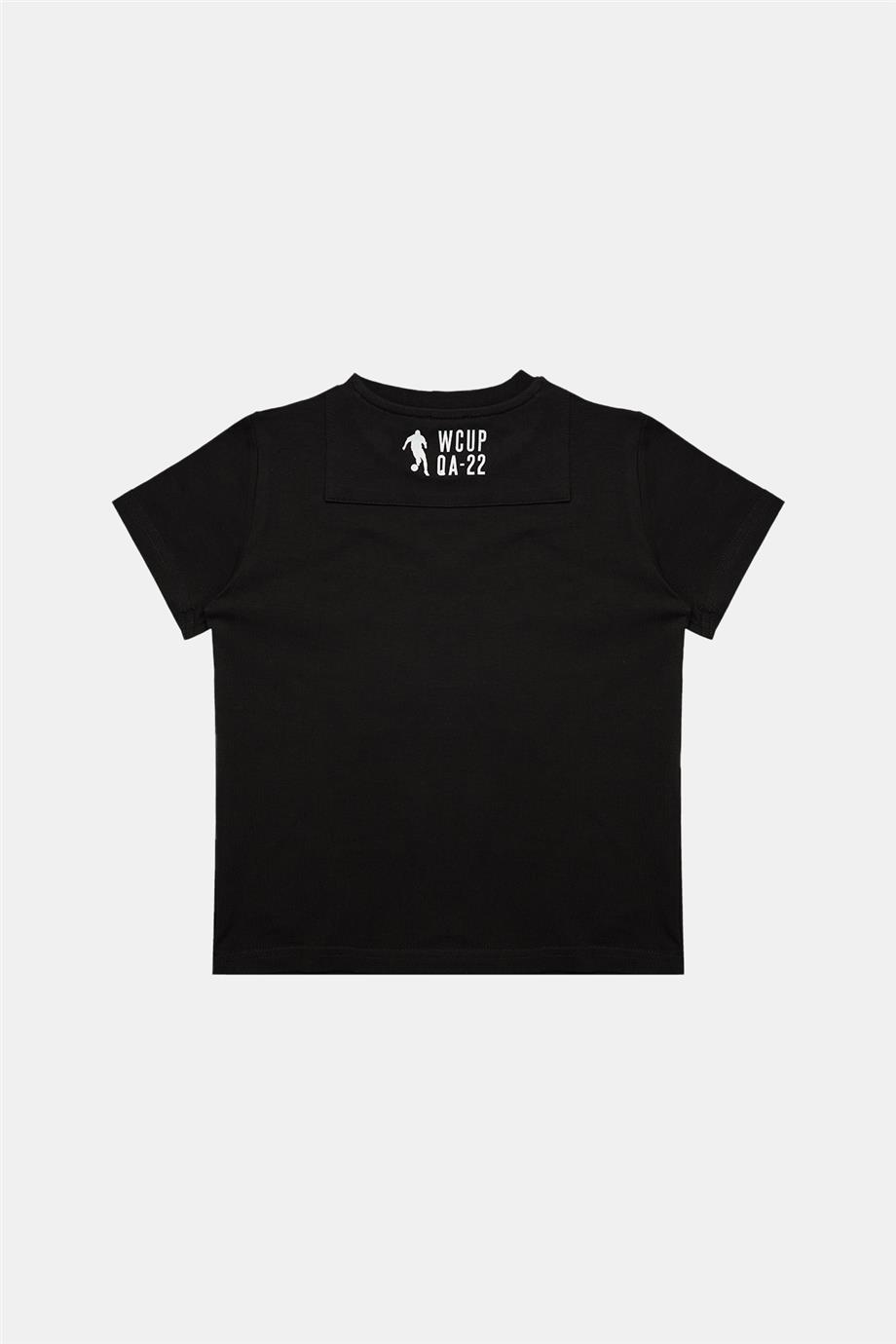 Bikkembergs Erkek Çocuk Siyah T-Shirt