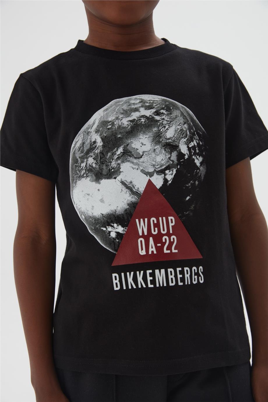 Bikkembergs Erkek Çocuk Siyah T-Shirt
