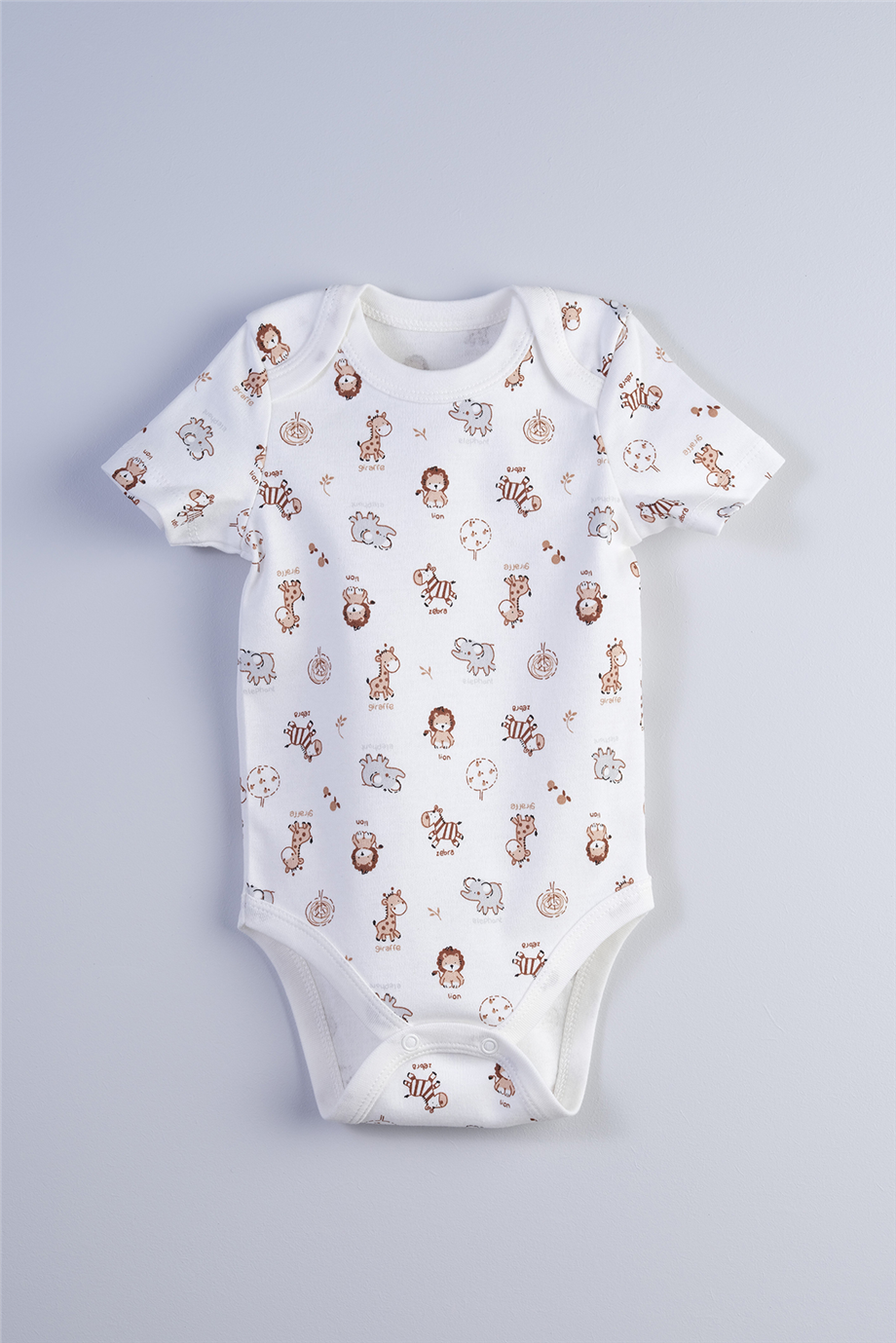 Bondberro Baby Boy Interlock Envelope Neck BodysuitBondberro Baby Boy Interlock Envelope Neck Bodysuit