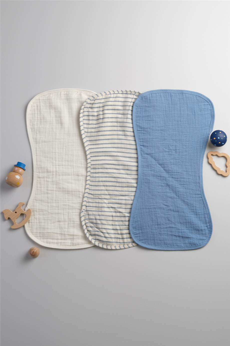 Bondberro Baby Girl Mother & Baby 4-Layer Muslin Burp ClothBondberro Baby Girl Mother & Baby 4-Layer Muslin Burp Cloth