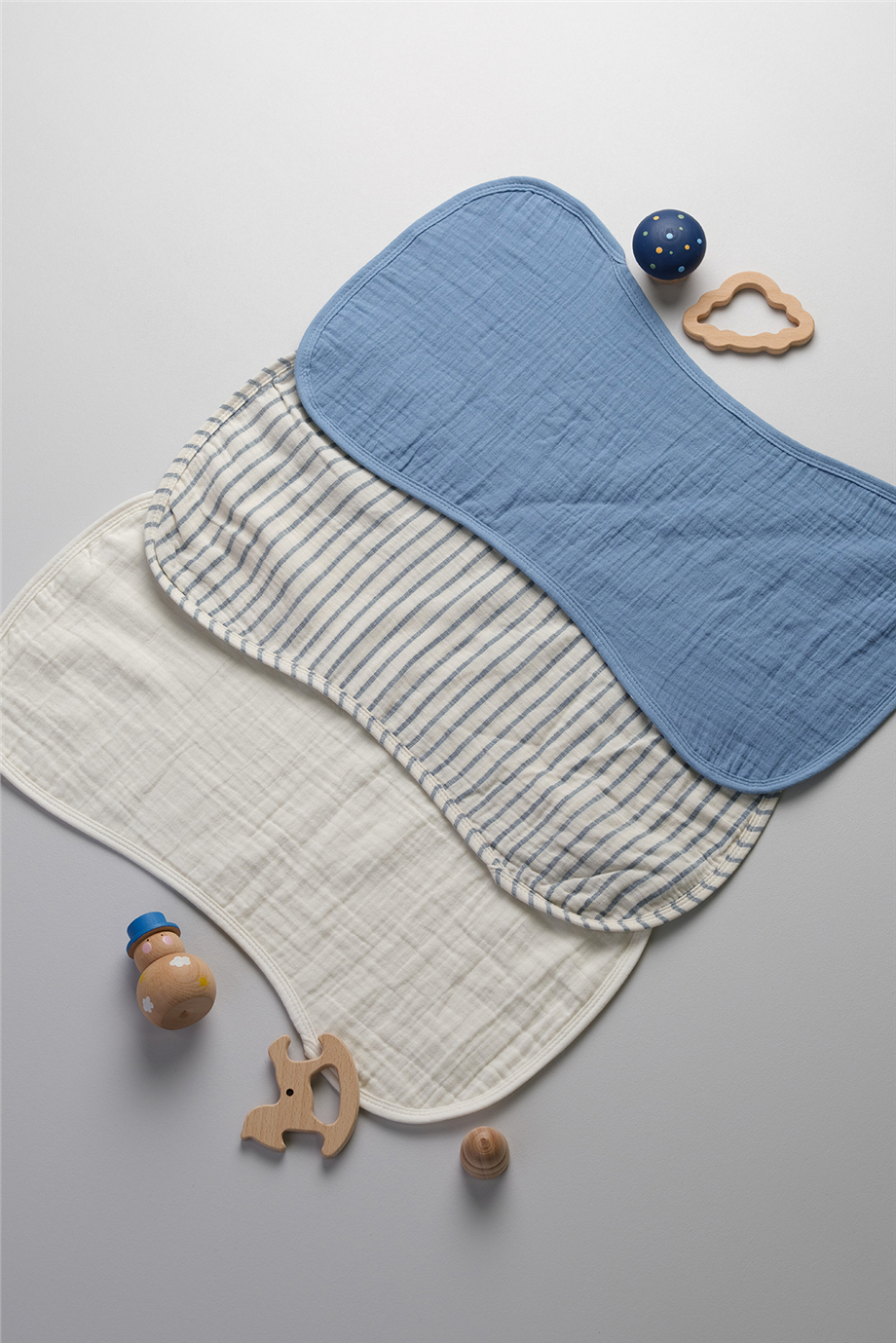 Bondberro Baby Girl Mother & Baby 4-Layer Muslin Burp ClothBondberro Baby Girl Mother & Baby 4-Layer Muslin Burp Cloth