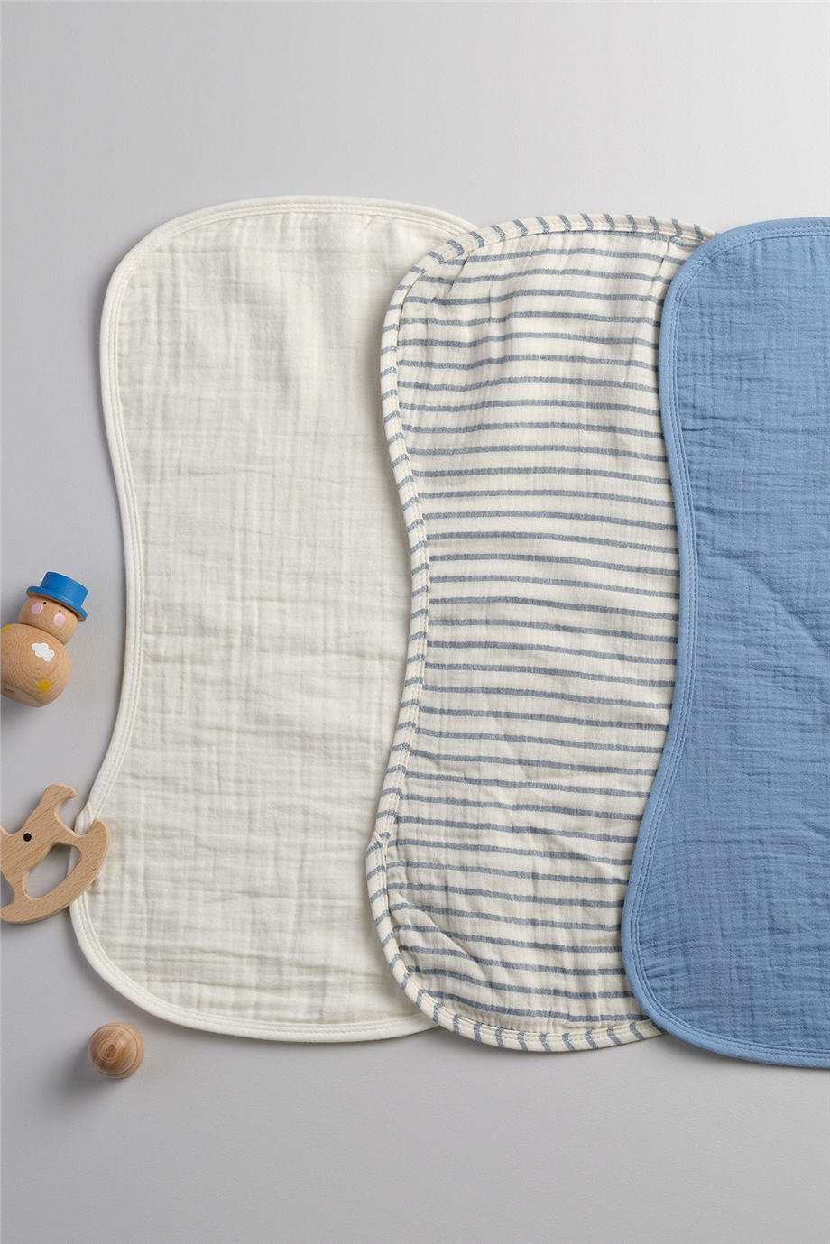 Bondberro Baby Girl Mother & Baby 4-Layer Muslin Burp ClothBondberro Baby Girl Mother & Baby 4-Layer Muslin Burp Cloth