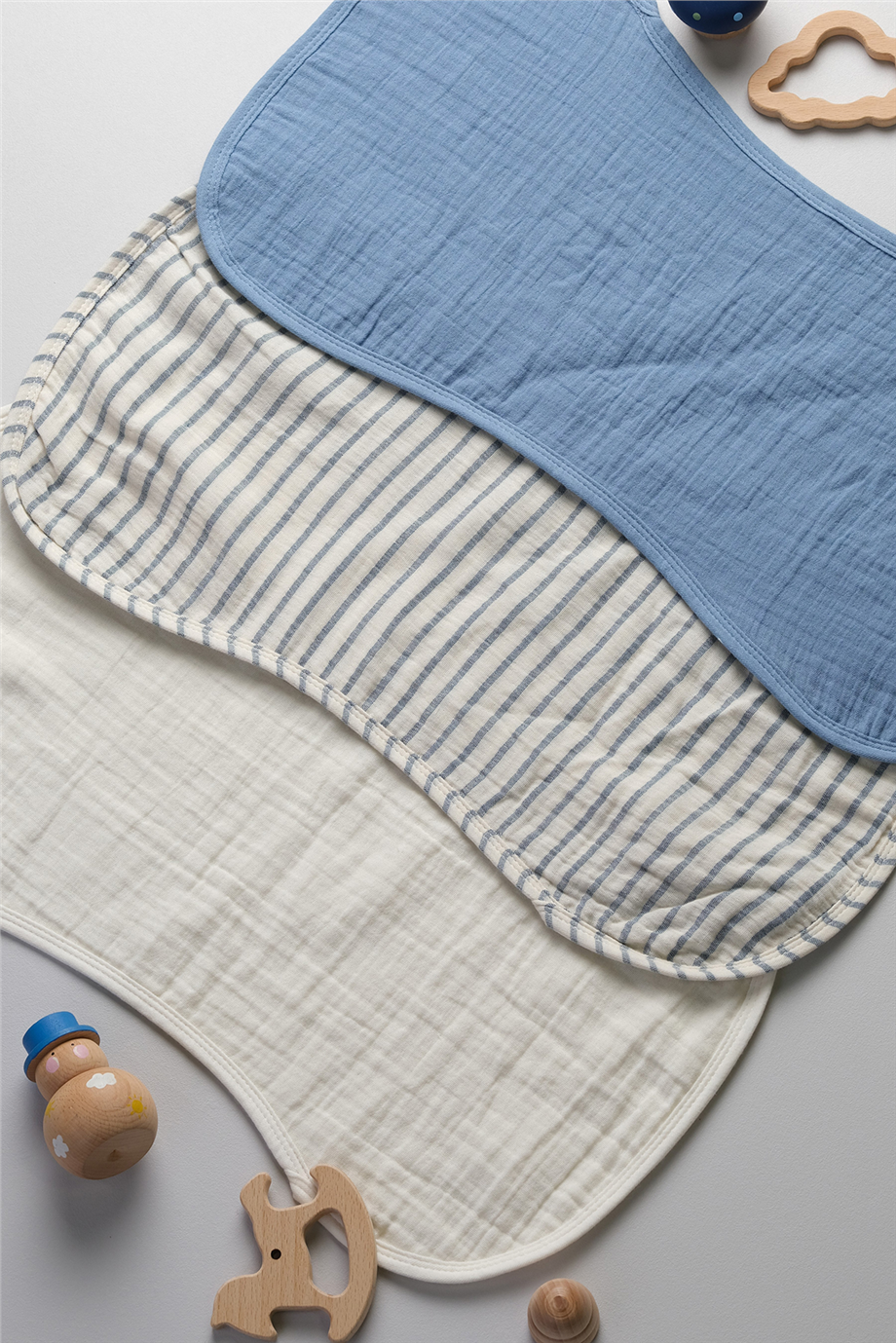 Bondberro Baby Girl Mother & Baby 4-Layer Muslin Burp ClothBondberro Baby Girl Mother & Baby 4-Layer Muslin Burp Cloth