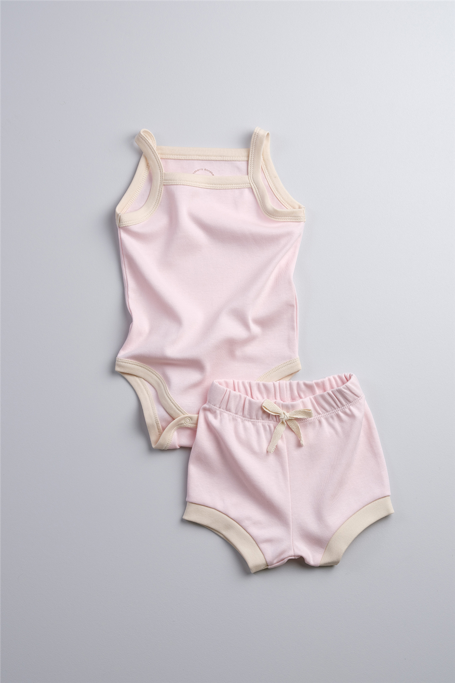Bondberro Baby Girl Strappy Bodysuit & Short SetBondberro Baby Girl Strappy Bodysuit & Short Set