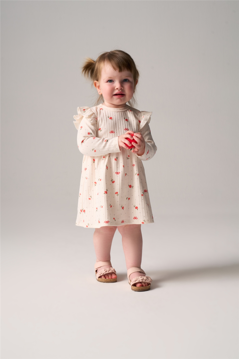Bondberro Baby Girl Vintage Rose Print DressBondberro Baby Girl Vintage Rose Print Dress