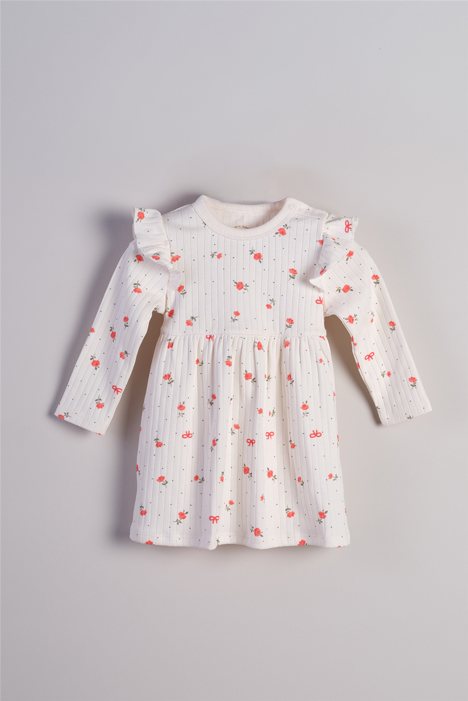 Bondberro Baby Girl Vintage Rose Print DressBondberro Baby Girl Vintage Rose Print Dress