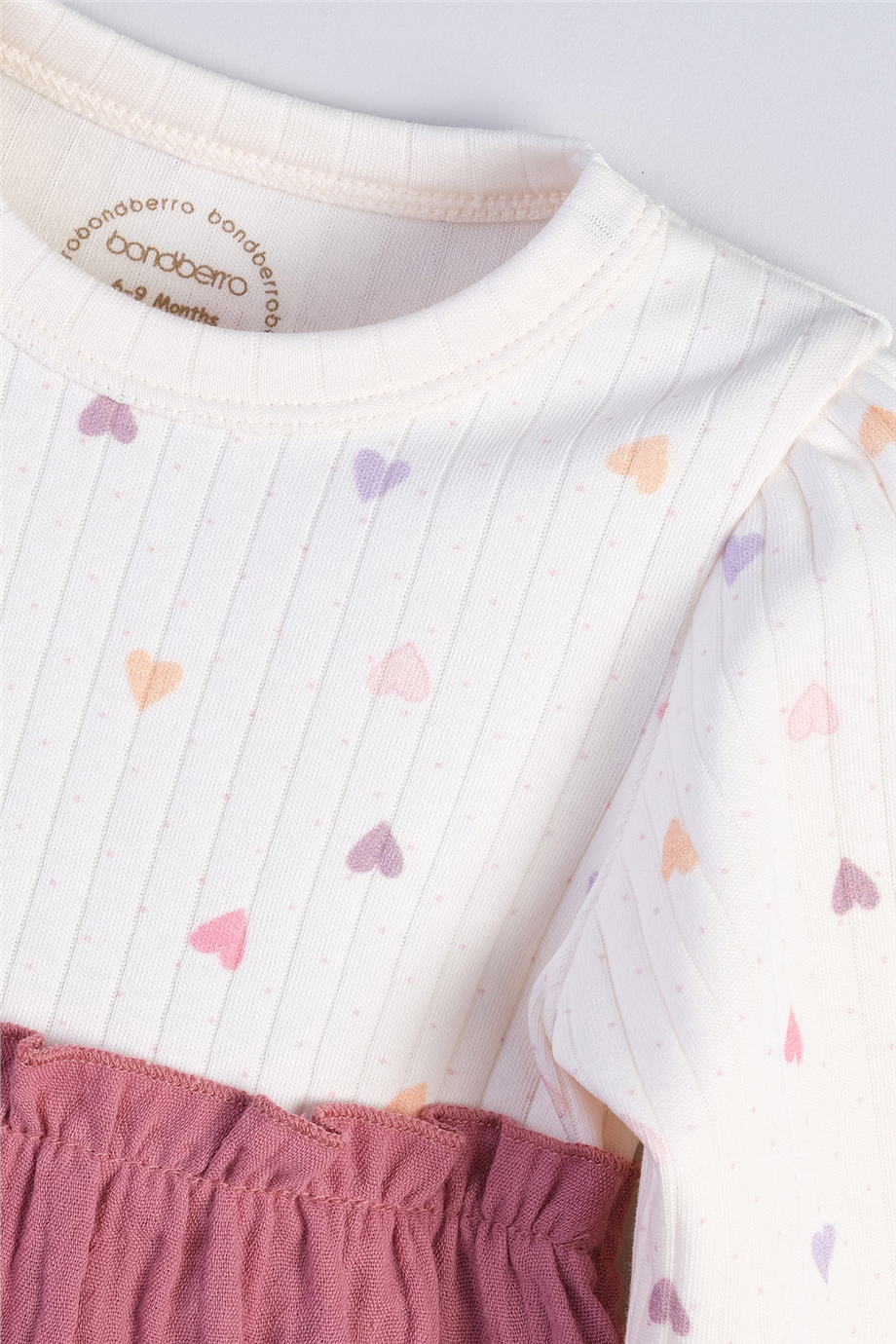 Bondberro Baby Girl Heart Print DressBondberro Baby Girl Heart Print Dress