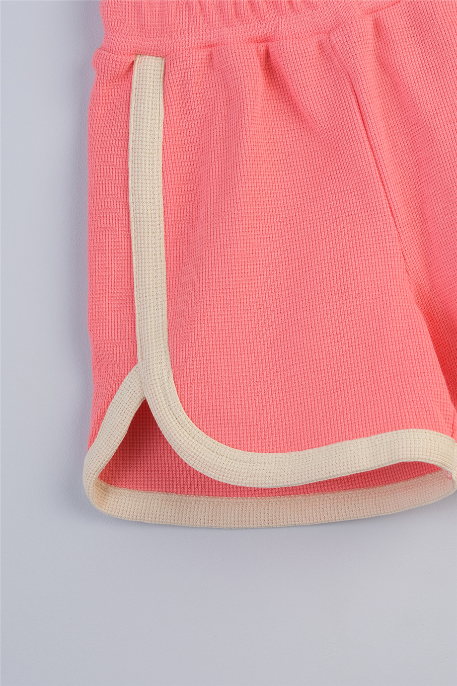 Bondberro Baby Girl Knitted Waffle Unisex Kids ShortsBondberro Baby Girl Knitted Waffle Unisex Kids Shorts