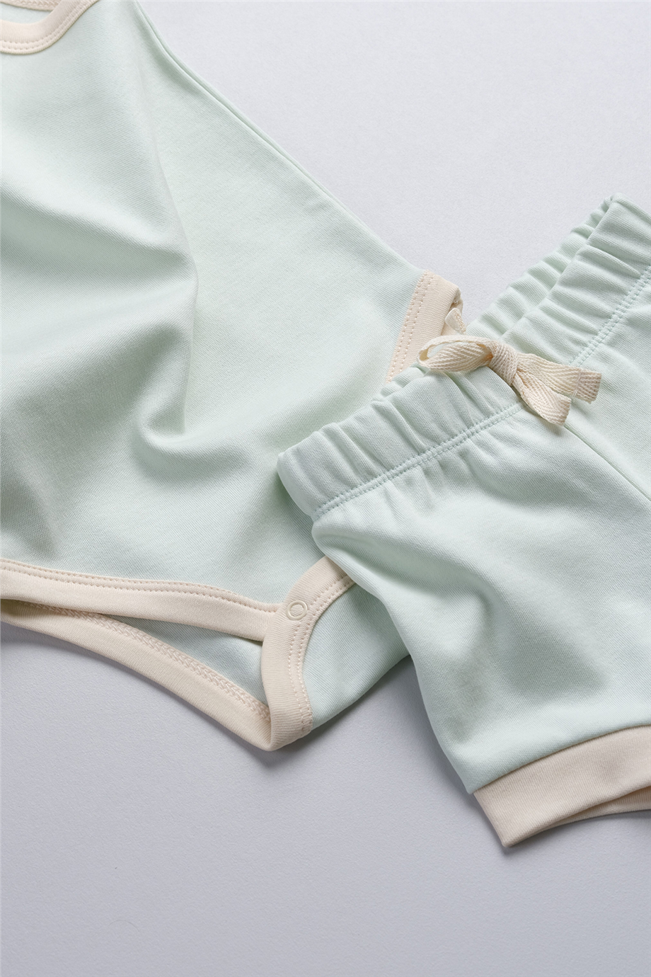 Bondberro Baby Girl Strappy Bodysuit & Short SetBondberro Baby Girl Strappy Bodysuit & Short Set