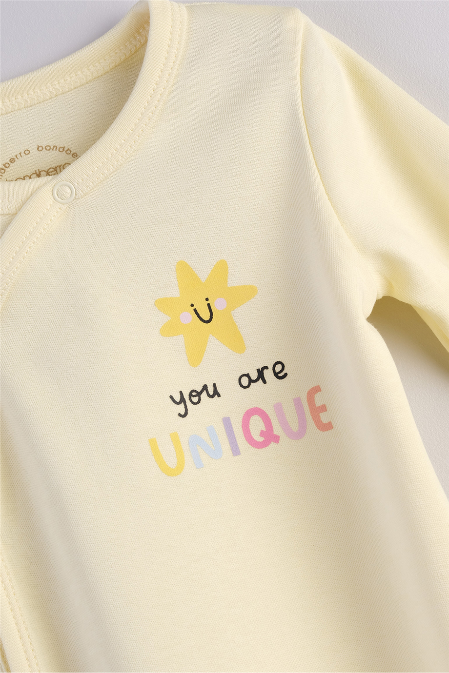Bondberro Unisex 100% Cotton Printed Detail JumpsuitBondberro Unisex 100% Cotton Printed Detail Jumpsuit