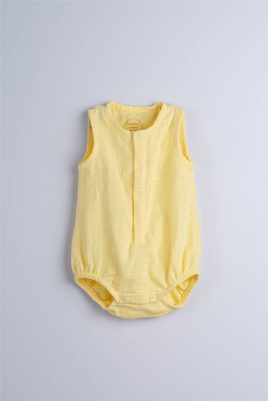 Bondberro Unisex Crinkled Muslin BodysuitBondberro Unisex Crinkled Muslin Bodysuit