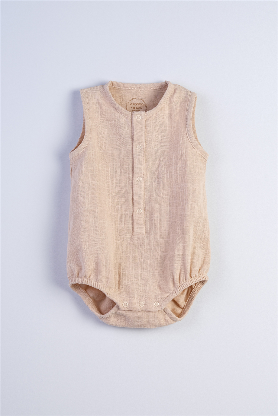 Bondberro Unisex Crinkled Muslin BodysuitBondberro Unisex Crinkled Muslin Bodysuit