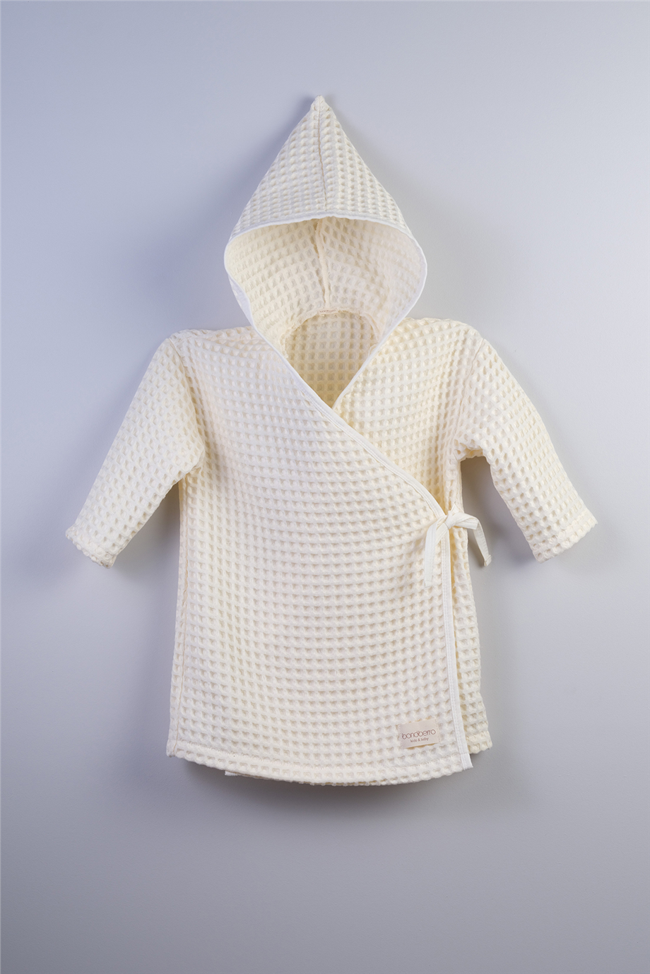 Bondberro Unisex Waffle Kumaş Kimono BornozBondberro Unisex Waffle Kumaş Kimono Bornoz