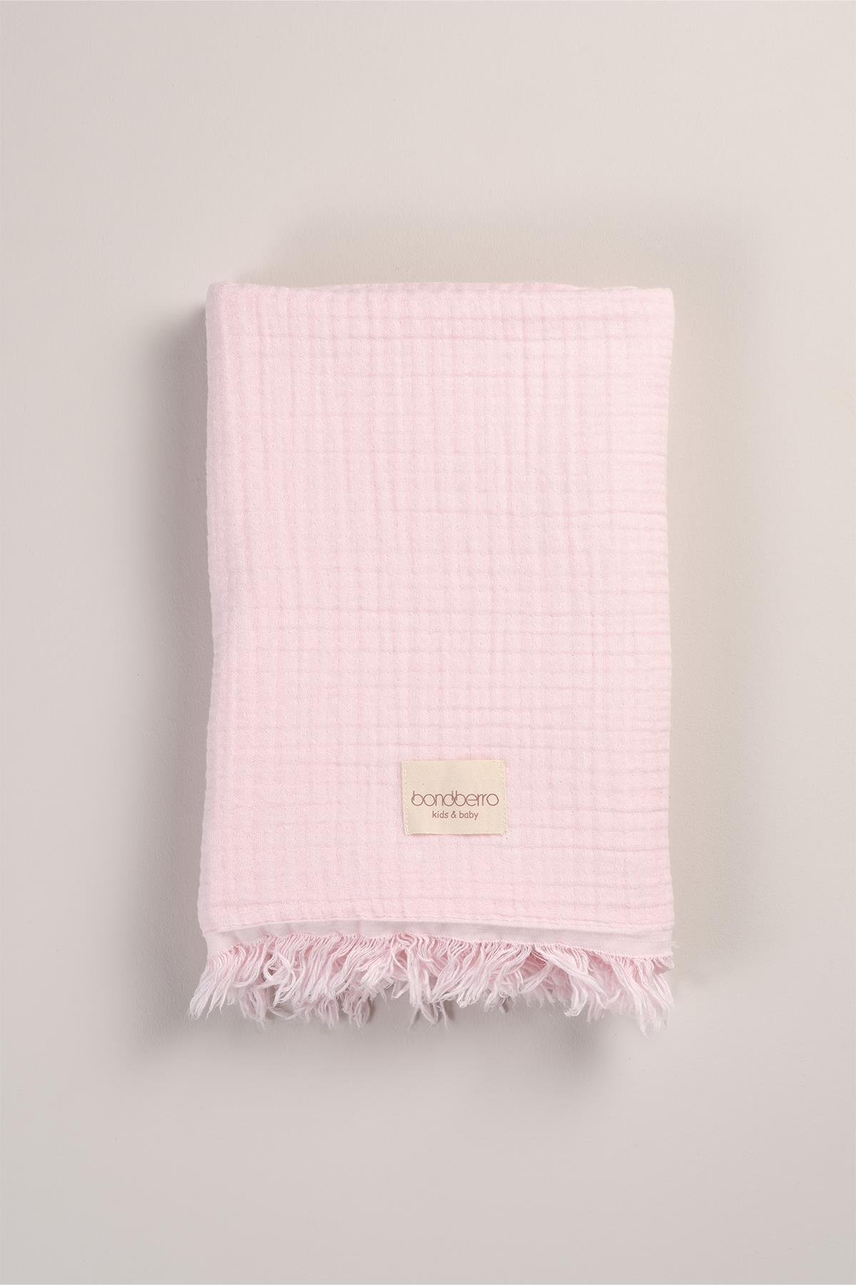 Bonderro 4 Katlı Müslin Saçaklı BattaniyeBonderro 4 Katlı Müslin Saçaklı Battaniye