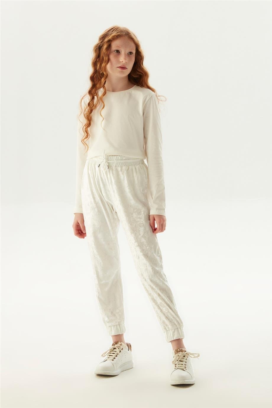 Fracomina Kız Çocuk Beyaz Pantolon