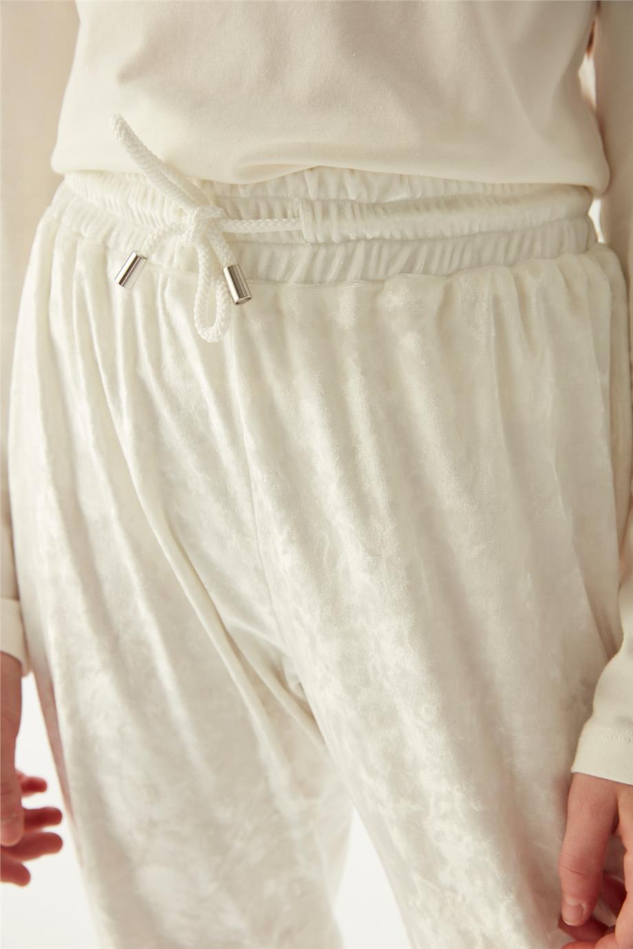 Fracomina Kız Çocuk Beyaz Pantolon