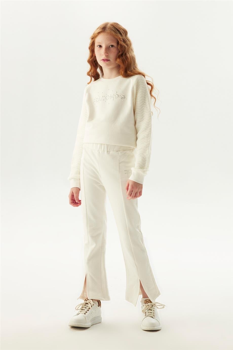 Fracomina Kız Çocuk Beyaz Pantolon