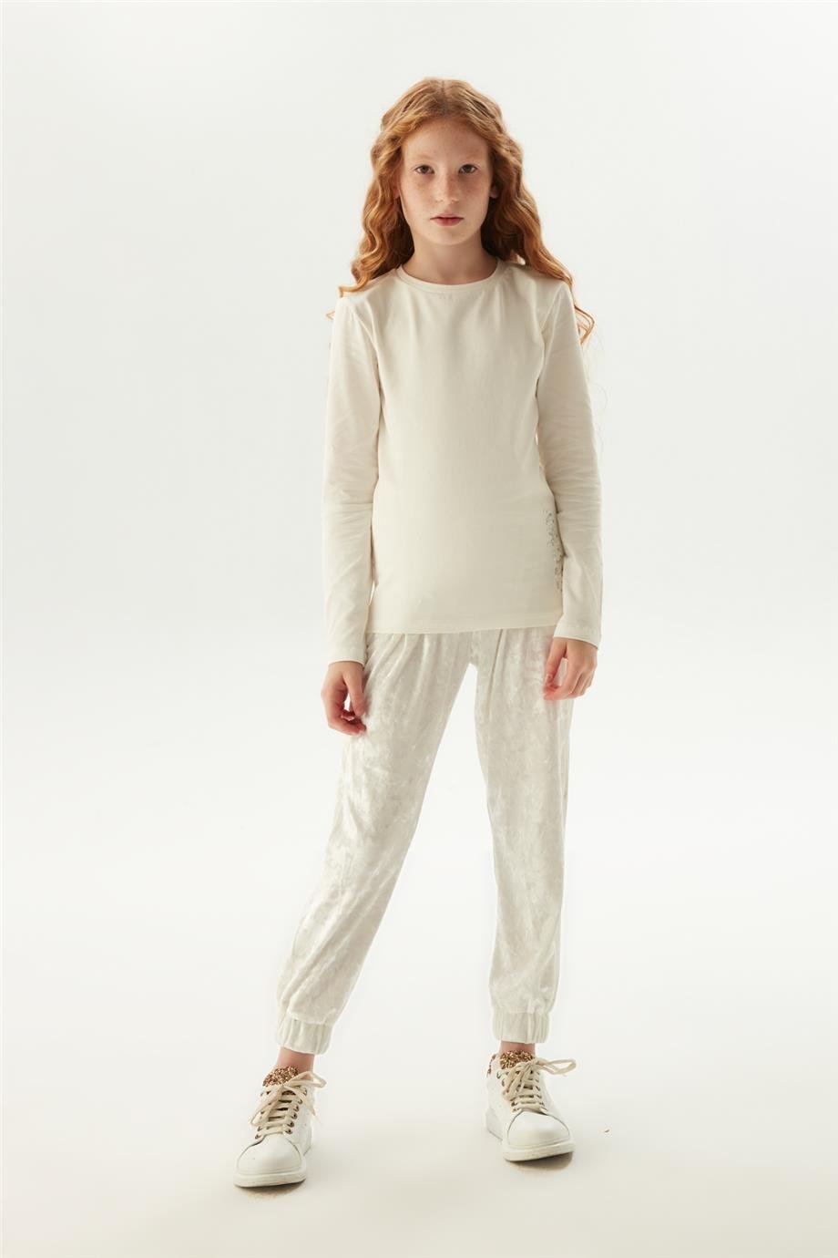 Fracomina Kız Çocuk Beyaz T-Shirt