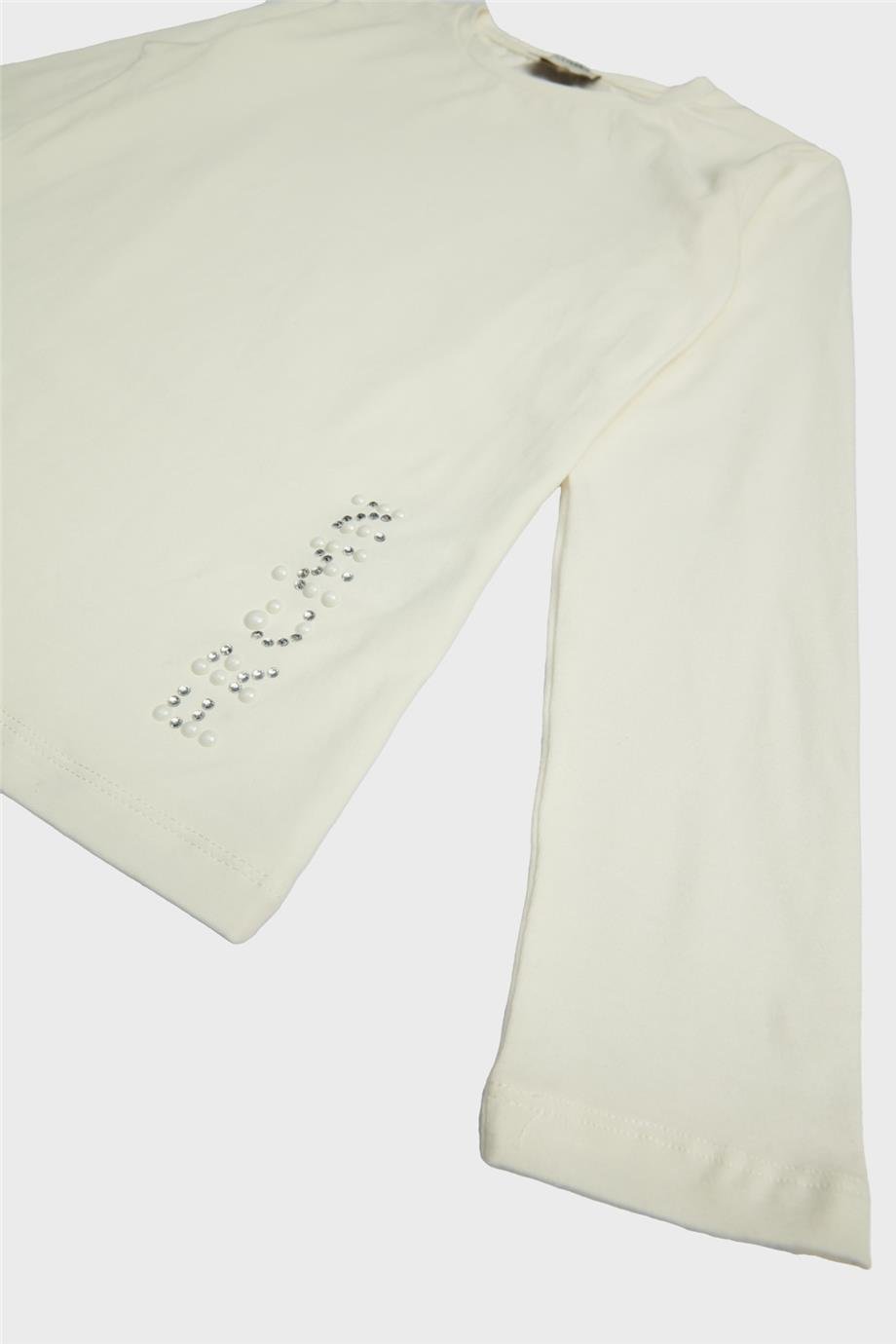 Fracomina Kız Çocuk Beyaz T-Shirt