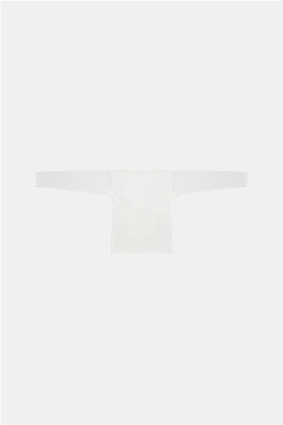 Fracomina Kız Çocuk Beyaz Tshirt
