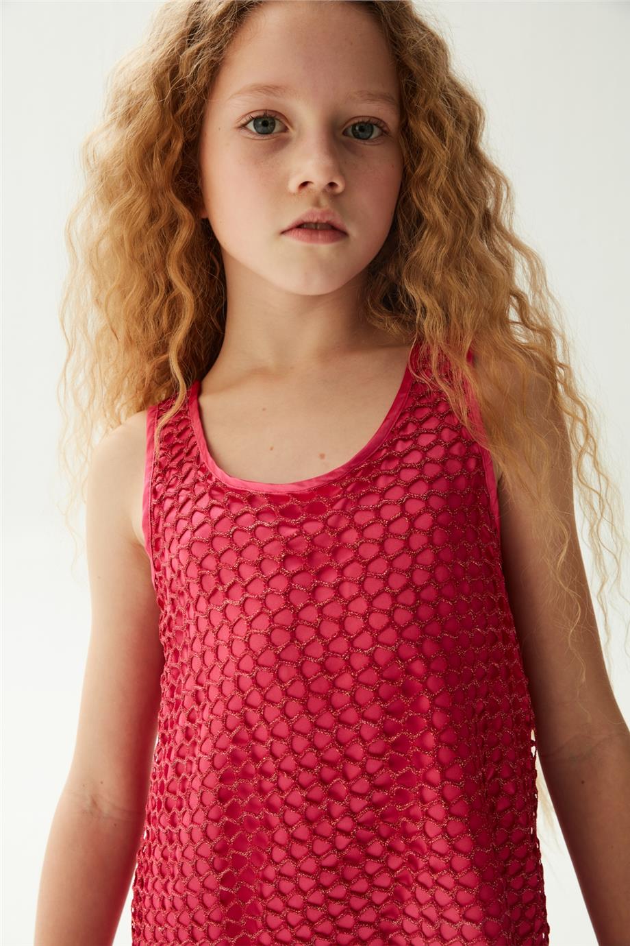 Fracomina Kız Çocuk Fuşya Elbise