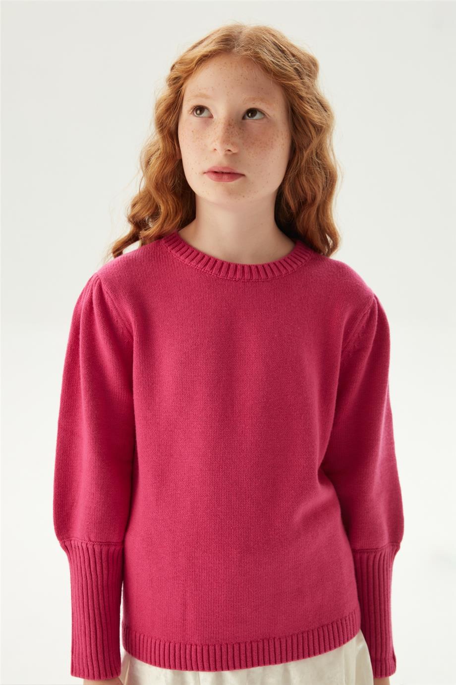 Fracomina Kız Çocuk Fuşya Kazak