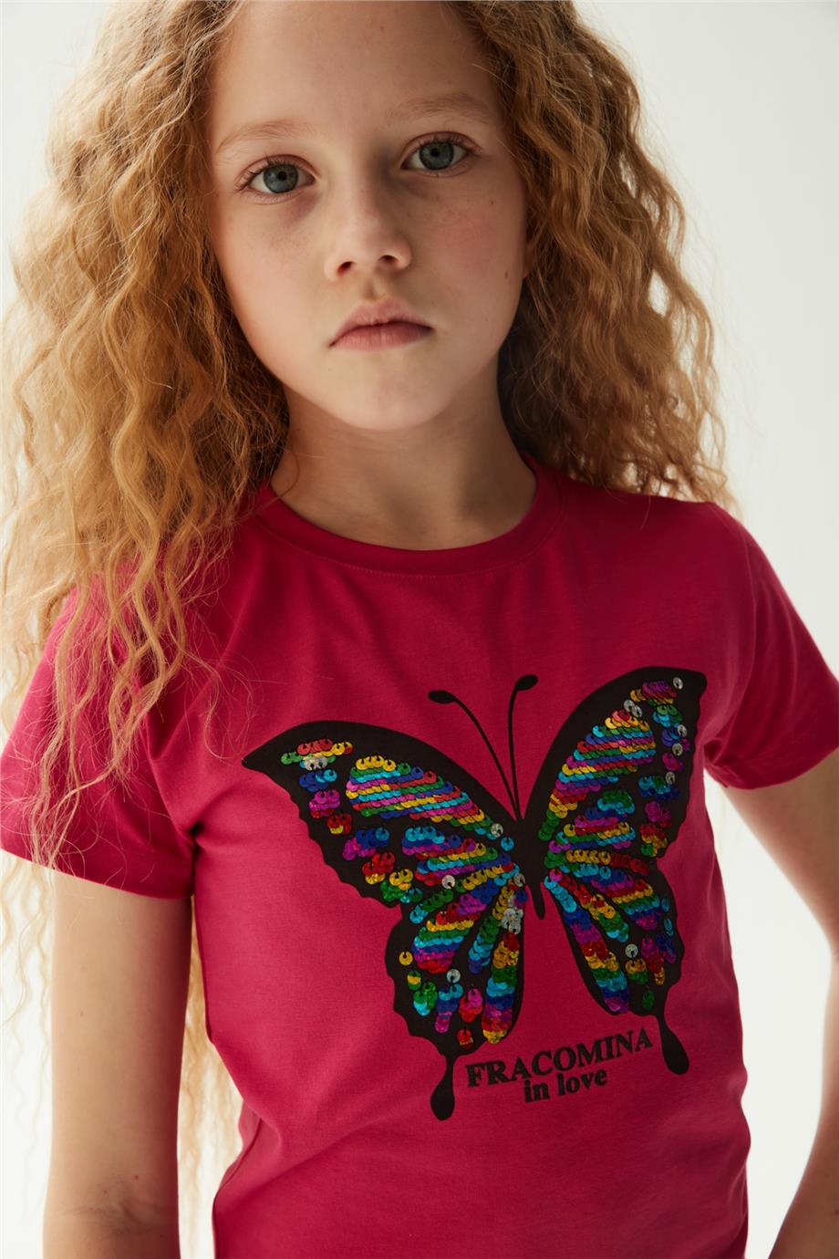 Fracomina Kız Çocuk Fuşya T-Shirt